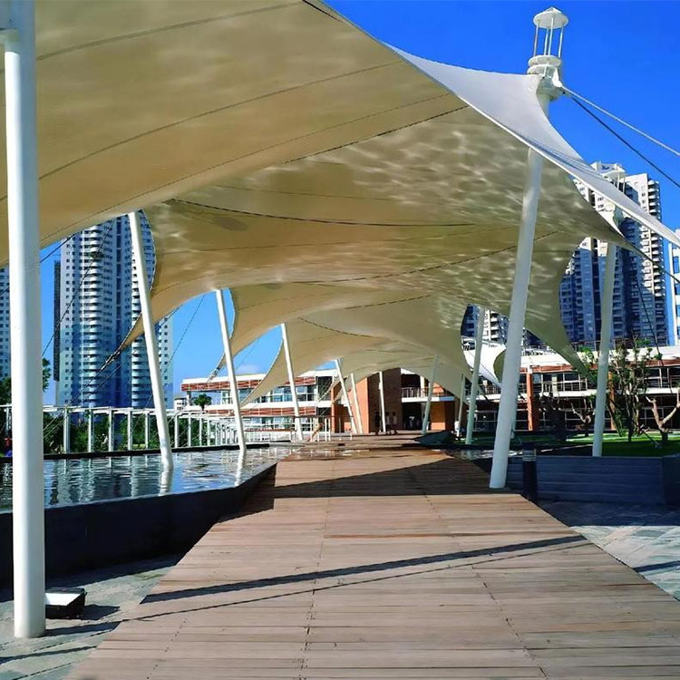 曲水县膜结构景观棚